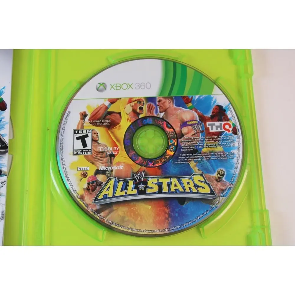 WWE All Stars (Microsoft Xbox 360, 2011) Complete CIB Tested & Working